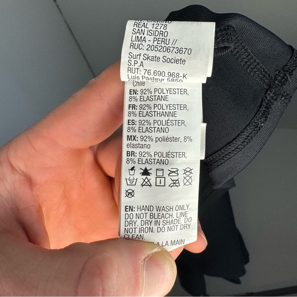 Quicksilver Boy’sSurf Tee size m-12 black collor - Picture 7 of 8